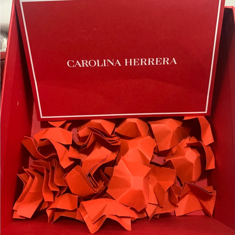 Carolina Herrera Gift Box and Thank You Card